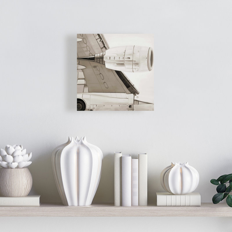 Toile d'aviation de dessous | Décoration homme des cavernes | Home Wall Art