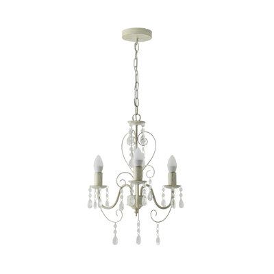 Edgar 3 - Light Candle Style Chandelier