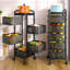 85cm H x 26cm W Utility Cart with Wheels