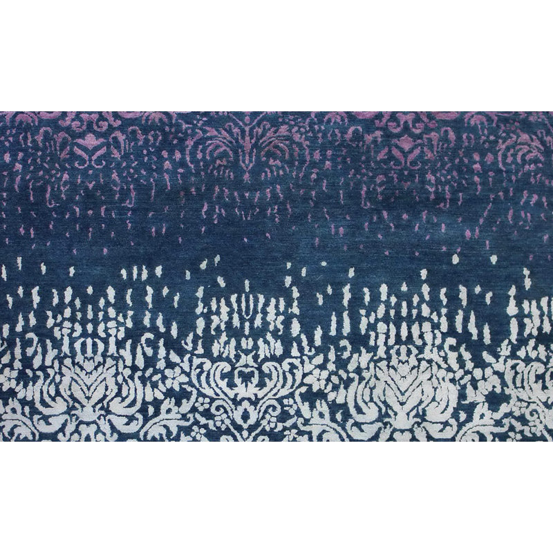 Geometric Hand Knotted 179cm X 238cm Area Rug