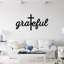 Art mural en métal Grateful Cross Script-2069330686-2069330680