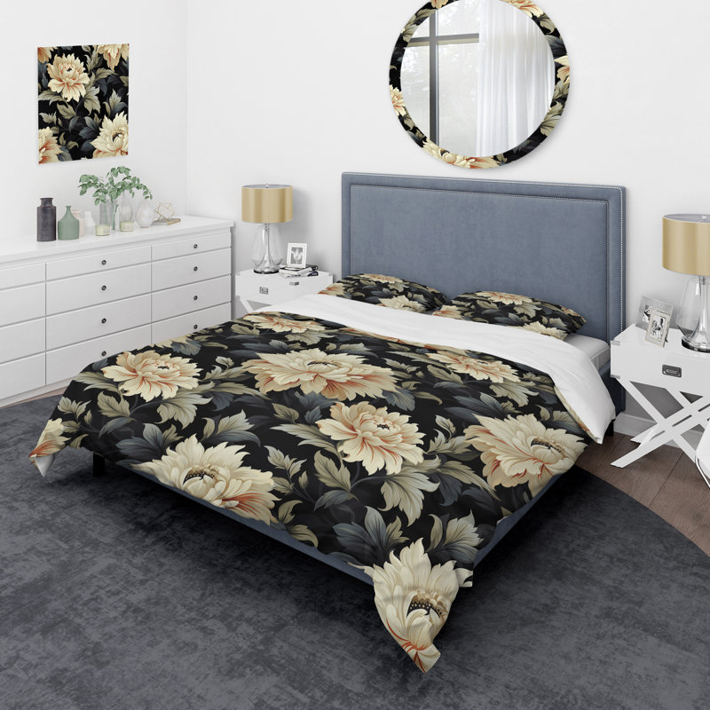 Ensemble de housse de couette Luxask, Housse de couette pour grand lit et 2 taies décor
