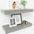 Sydney 16" W x 6" D Floating Shelves Set with Invisible Wall Mount Brackets-64526484