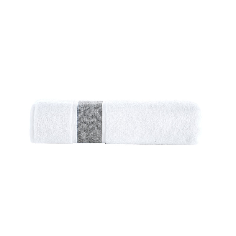 Turkish Cotton Plush Bath Sheet, Anthracite