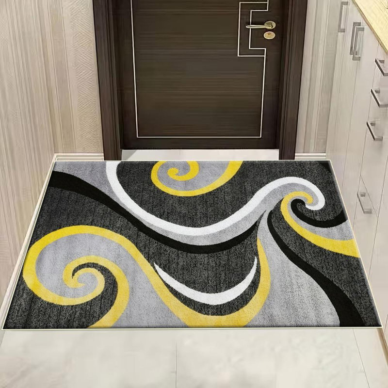 Modern Abstract Pattern Area Rug, Soft And Lightweight, Suitable For All Seasons, Easy To Maintain And Easy To Clean, Machine Washable Carpet Floor Mat, Suitable For Living Room, Bedroom, Dining Room, Hallway, Balcony, Room Decor, Home Decor, Outdoor Dec