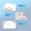 Portable Laptop Desk With Adjustable Height, Foldable And Flip Design For Work, Study, And Presentations