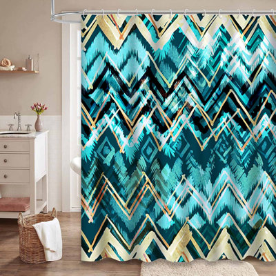Rideau de douche Tribal