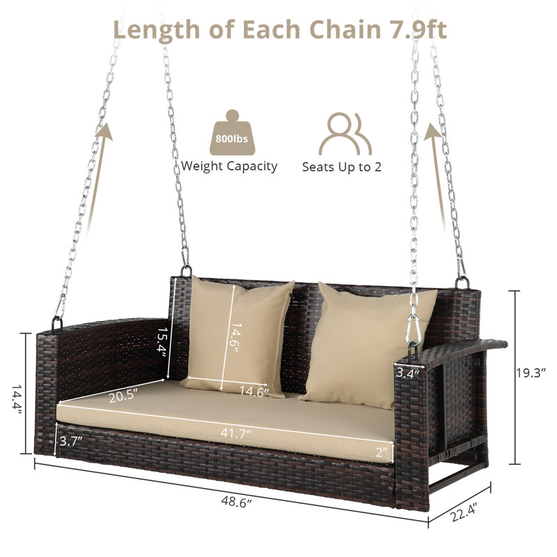 Balancelle Otisville, Beige, Brun