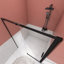 Porte de douche coulissante encadrée l 55 po x H 74 po-98471659