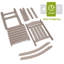  Chaise berçante d'extérieur en PEHD Abrahms-1479283346