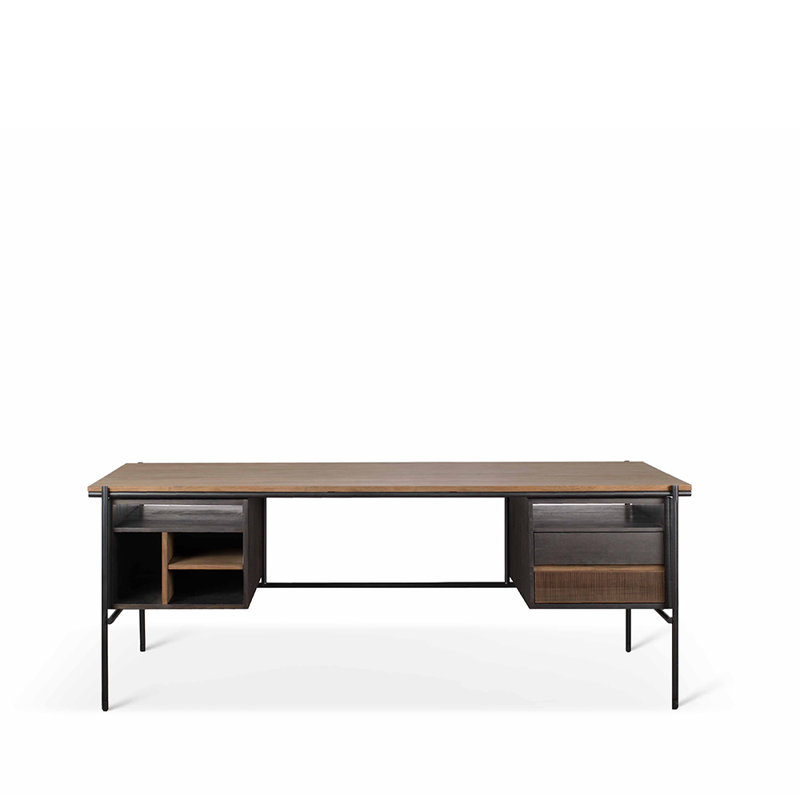 Oscar Solid Wood Writing Desk