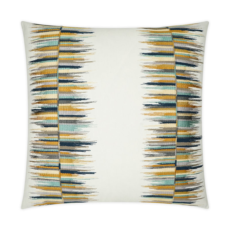 Fun Fair Pillow Cover & Insert, Agate, Square 24"