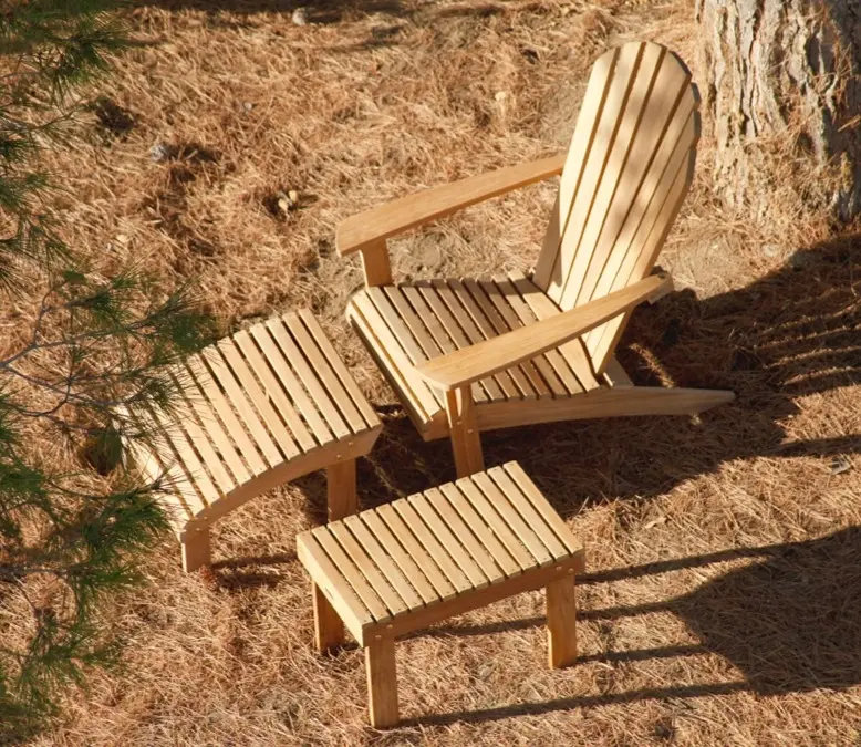 Adirondack Outdoor Teak Side Table