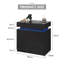Bedside Table with Hidden Storage and Motion Sensor LED Light-336336144