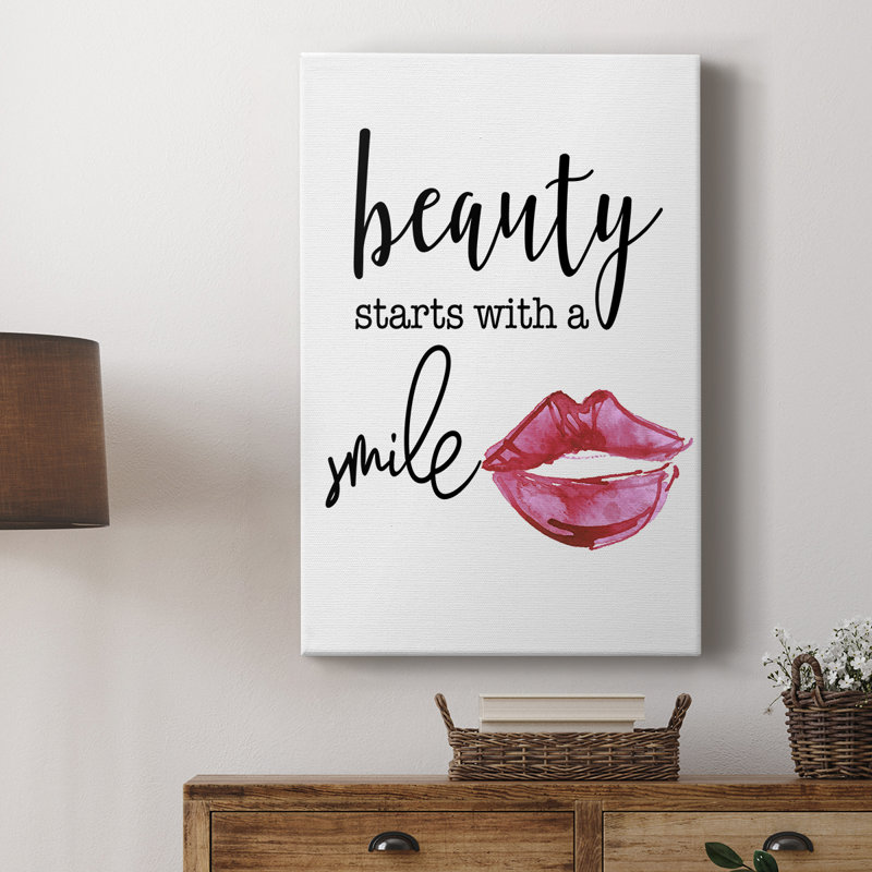 La beauté commence par un sourire - galerie Cavas sur mesure