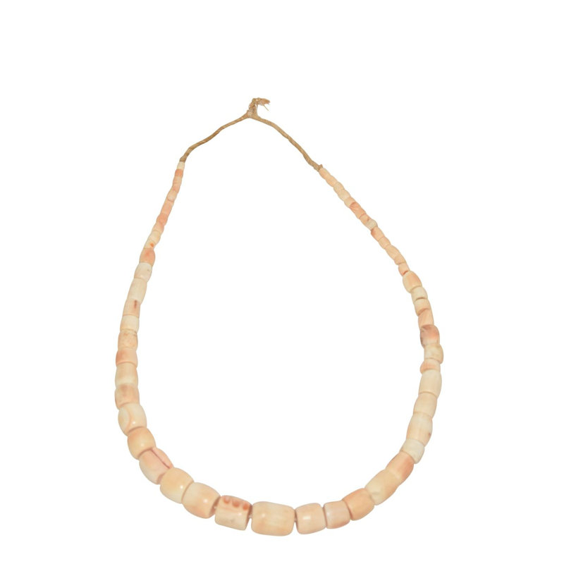 Sculpture de perles corail naturel Nigeria