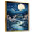 Gold Canvas Floater Framed