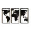 Tryptyk Industrial Cities & Countries Wall Decor on Metal