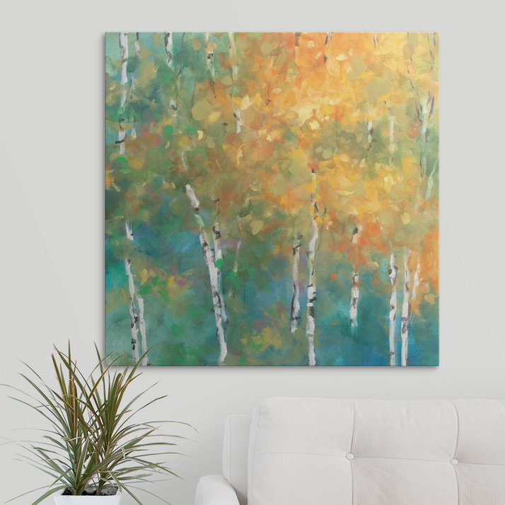 « confettis ii », reproduction d’art purinton, H 30 po x l 30 po x P 1,5 po, Toile
