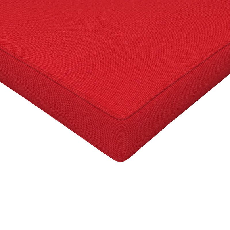 Sunbrella® Outdoor Chaise Cushion, Sunbrella® Canvas Jockey Red, 23" W x 75" D