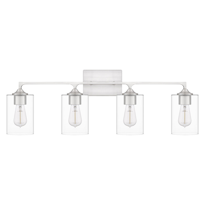 Alph 4 - Light Dimmable Vanity Light, Brushed Nickel