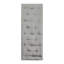 Coussin de sol en poly chenille gris 27 po x 74 po-119336090-119336093