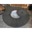 Table de foyer d'extérieur au propane en aluminium avec couvercle H 25 po x l 44 po Silverlock