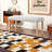 40 Inch Tufted Upholstered Bench with Rubberwood Legs, 250 LB Capacity Entryway Bench-881629102