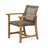 Patio Wood And Wicker Dining Chair( Set Of 2 )-610596500