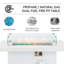 Ensemble de patio complet avec coussins 9 pièces Rosamond-1466525810
