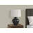 Lighting, 26"H, Table Lamp, Black Metal, Ivory / Cream Shade, Transitional