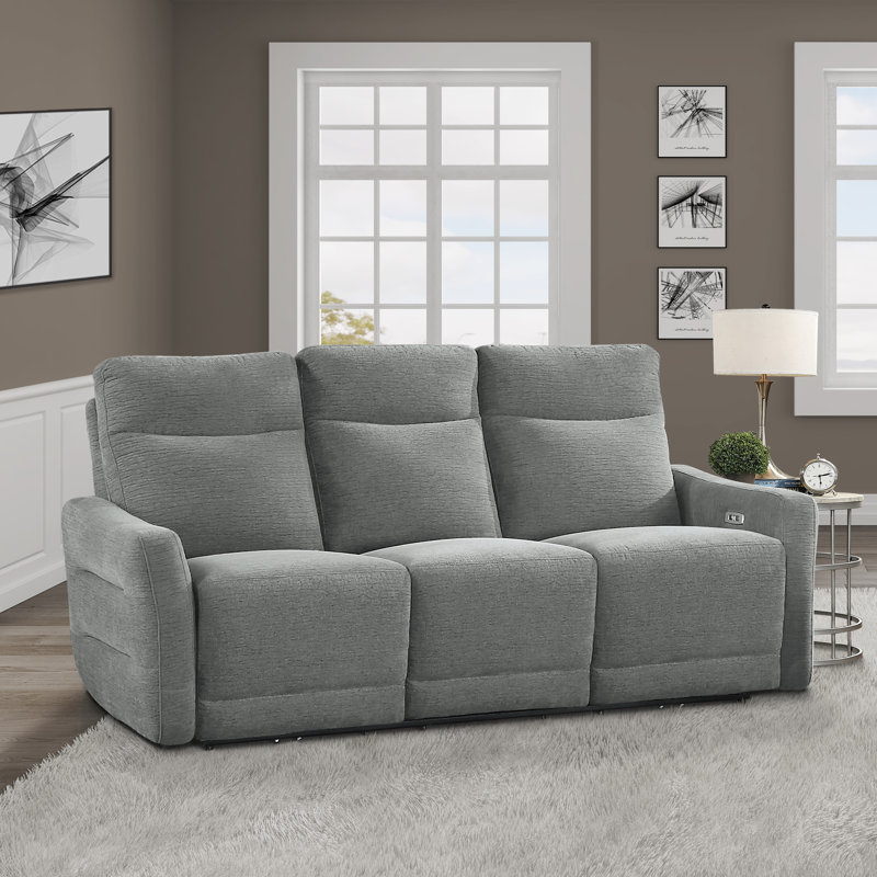 Canapé inclinable électrique double en chenille Frett