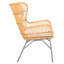 Fauteuil papillon en lin 28,4 po-814755549
