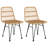 Baldvina Patio Dining Set with Square Table-542327603-542327604