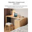 Bureau en coin extensible avec armoire de rangement Nordic-1070158194