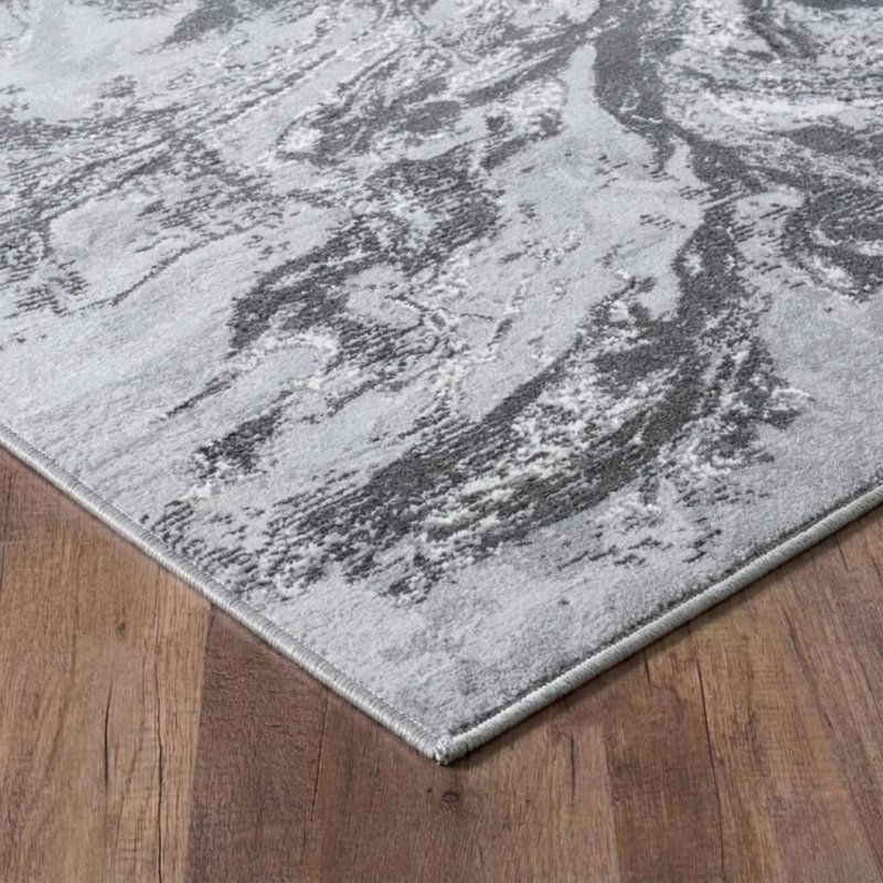 Bushmills Machine Woven Grey Indoor Rug, Rectangle 200 x 290cm