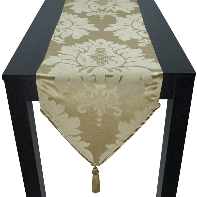 Elmira Table Runner, 90" L x 12" W, Champagne Cord