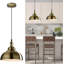Reidy 1 - Light Gold Dome Pendant