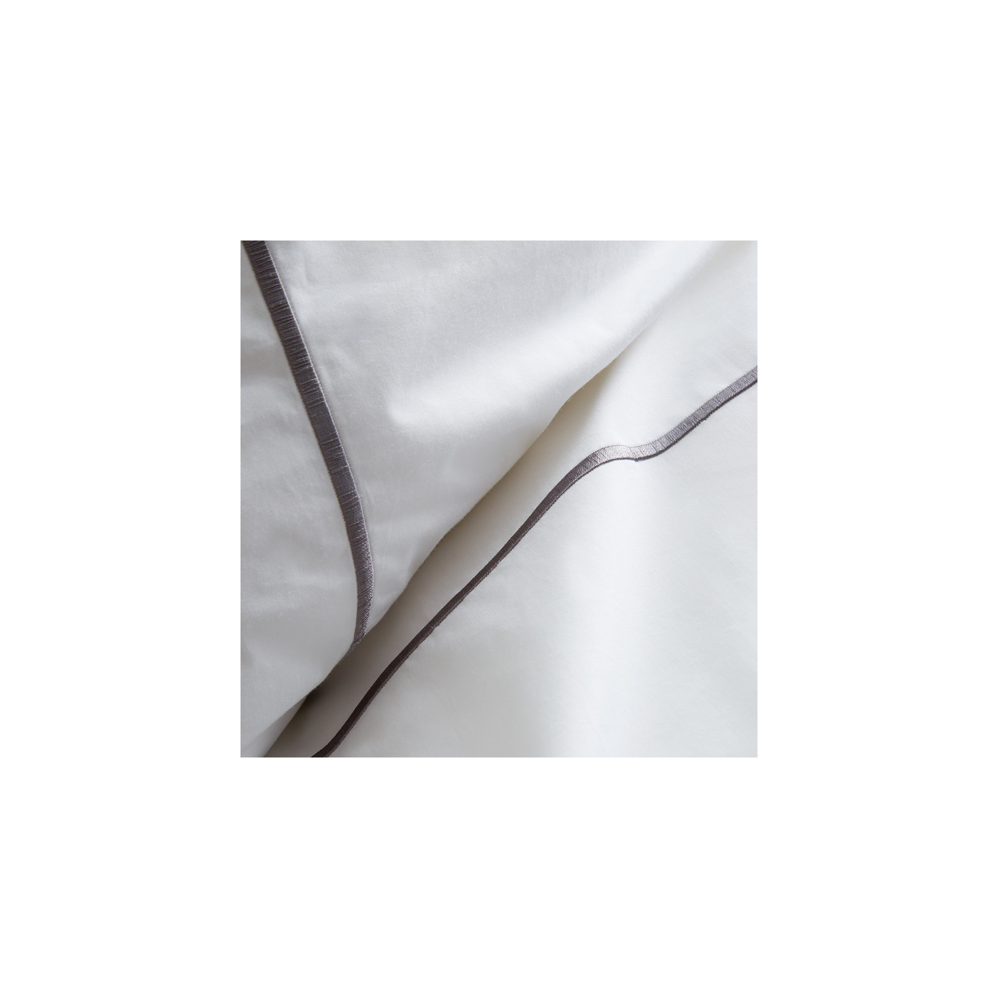 Benin 100% Cotton Percale Sheet Set, California King, Charcoal