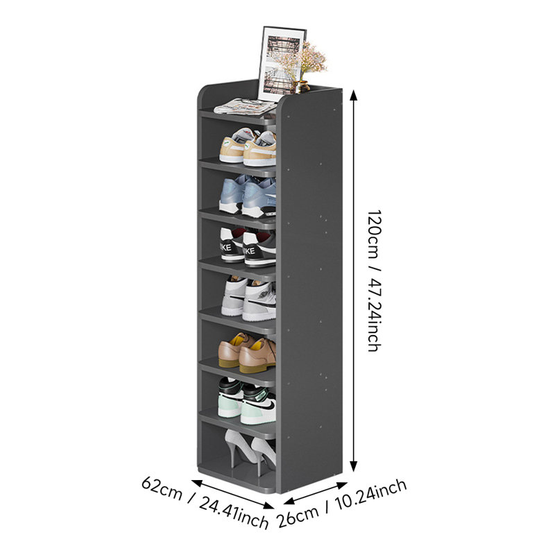8 Pair Shoe Rack