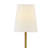 2-Light Left Hand White Linen Wall Sconce-2117364250