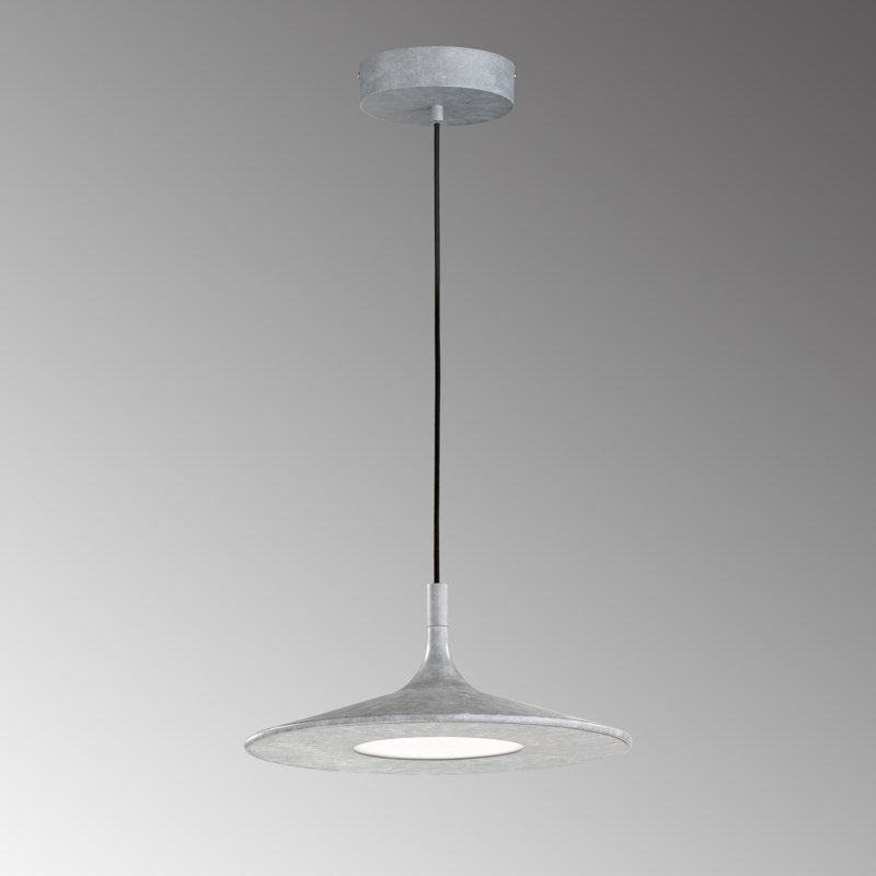 Slim 1 - Light LED Pendant, Concrete