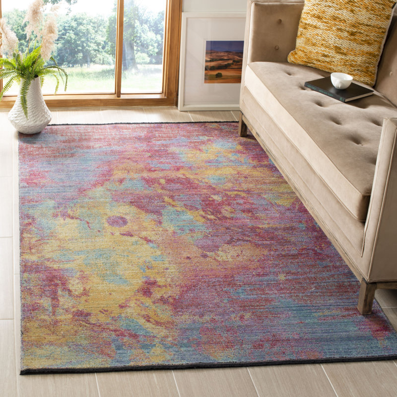 Langton Performance Abstract Rug, Rectangle 9' X 13'