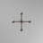 Volfango 4 - Light Steel Dimmable Empire Chandelier