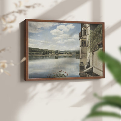 Paysages rétro-CCE-reproduction encadrée