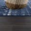 Tapis bleu marine / blanc Dounia-740666690