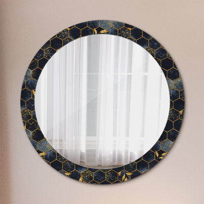 Huldar Glass Flat Wall Mirror