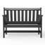Banc d'extérieur en PEHD Genivieve-1470580995