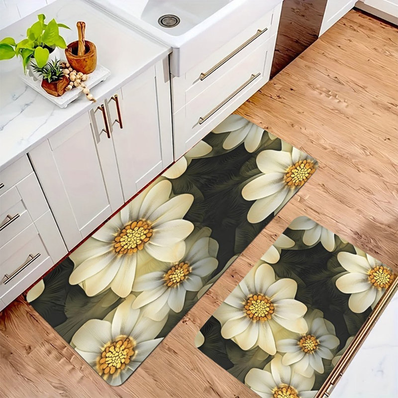Tapis d'entrée 2 pièces Daisy