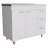 Base Cabinet , Three Drawers, Double Door, Four Legs